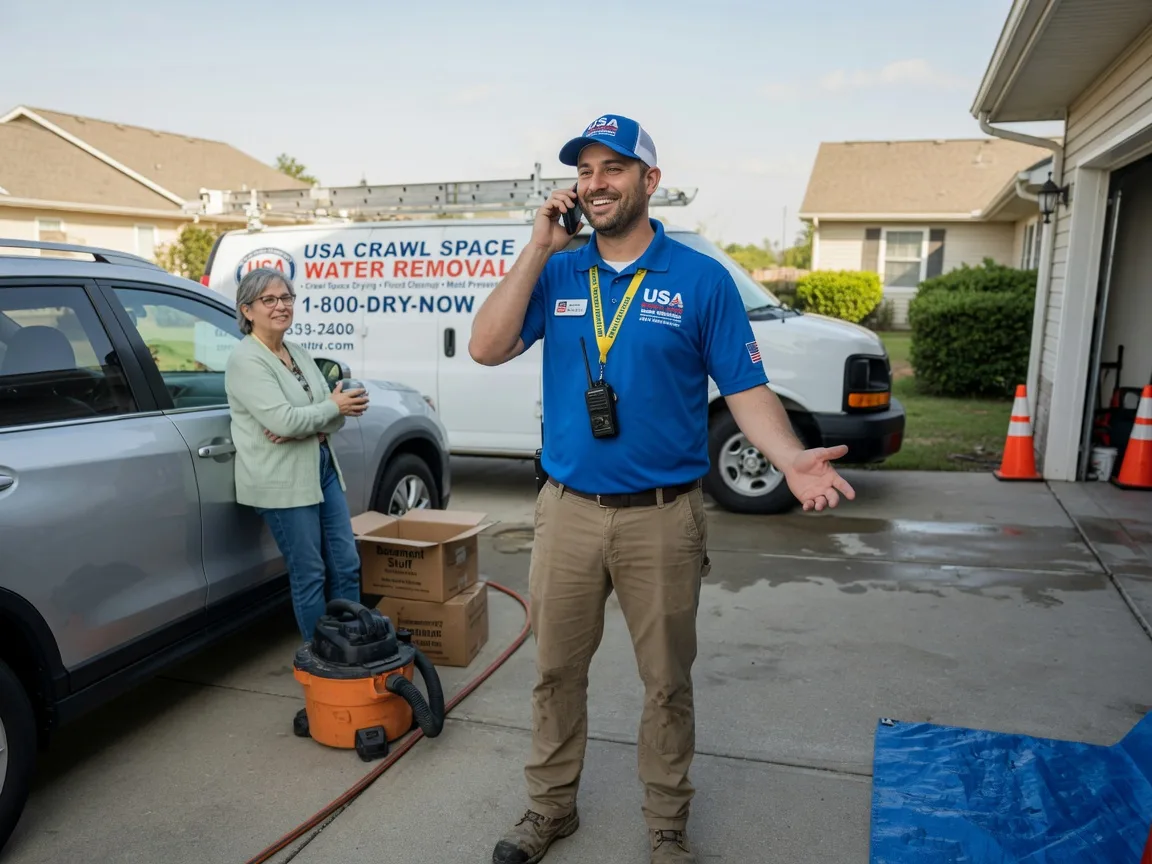 Crawl Space Water Removal Excel, AL FAQs